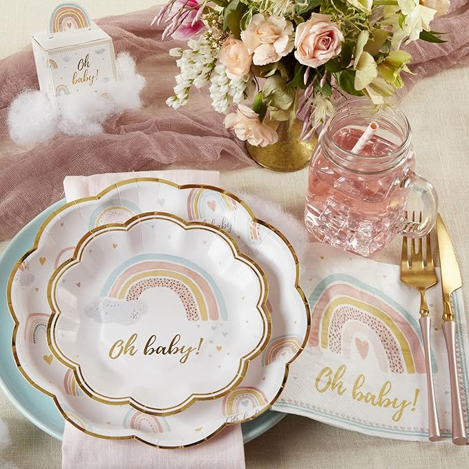 Kate Aspen Boho Rainbow Baby Shower Decorations, One Size - Image 7
