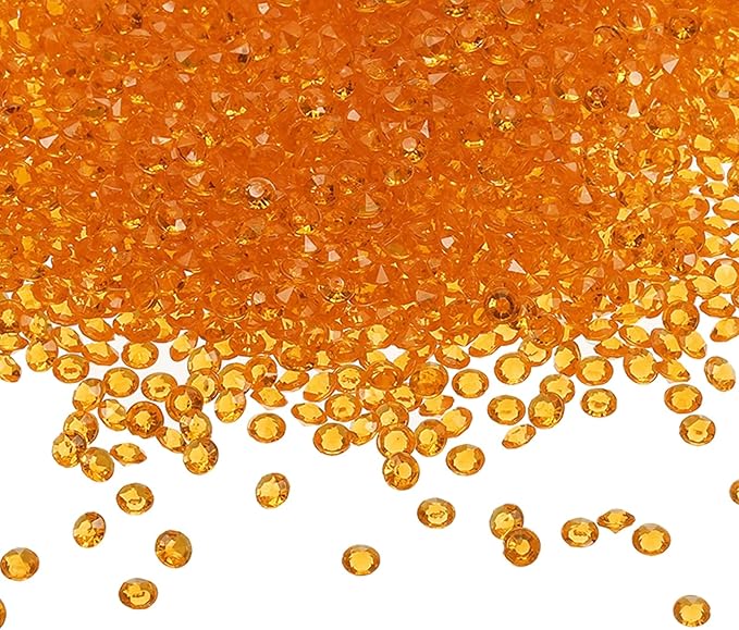 PATIKIL 10000 Pcs Wedding Table Scatter Confetti Crystals 4.5mm Acrylic by PATIKIL