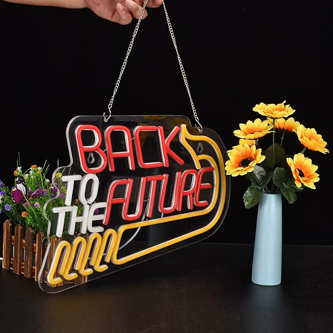 Back To The Future Neon Sign for Wall Decor Neon Signs - Image 4