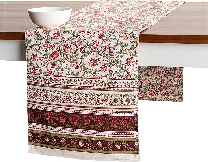Maison d' Hermine Table Runner 100% Cotton Double Layer Table Runners 72 inches by MaisondHermine