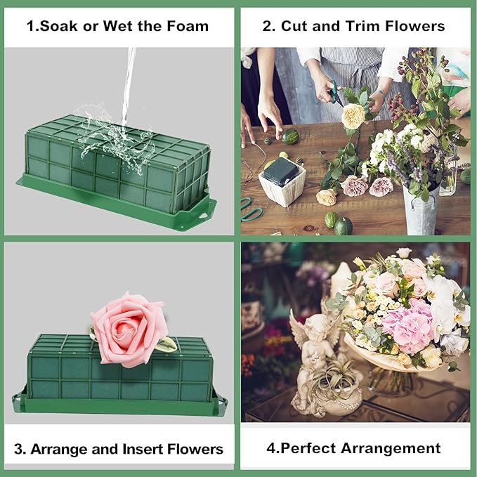 6 Packs Floral Foam Cage Flower Holder - Image 4