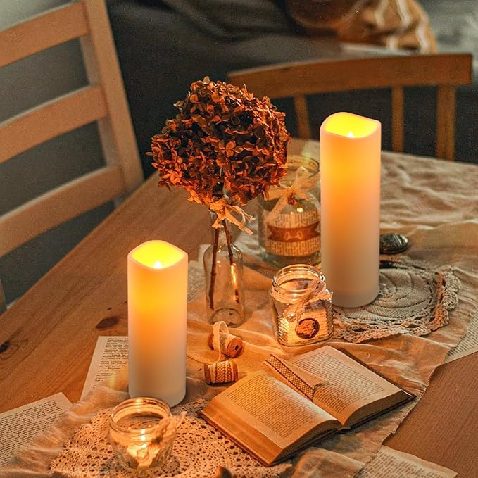 Da by Waterproof Outdoor Flameless LED Battery Candles, 12 High-Temperature - Image 4