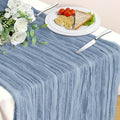 Blue Table Runner, 10Ft 120in Cheesecloth Table Runner, Gauze Rustic Cheese by Unknown
