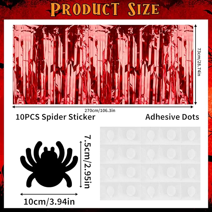 28x106 Inch Red Sequin Tablecloth - Image 3