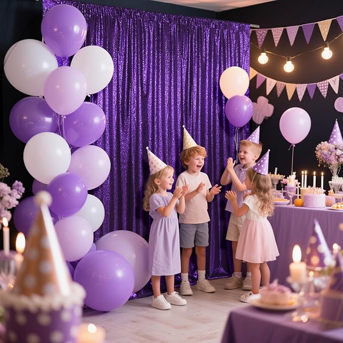 SquarePie Sequin Backdrop Curtain Not See Through Thick Glitter Background - Image 5