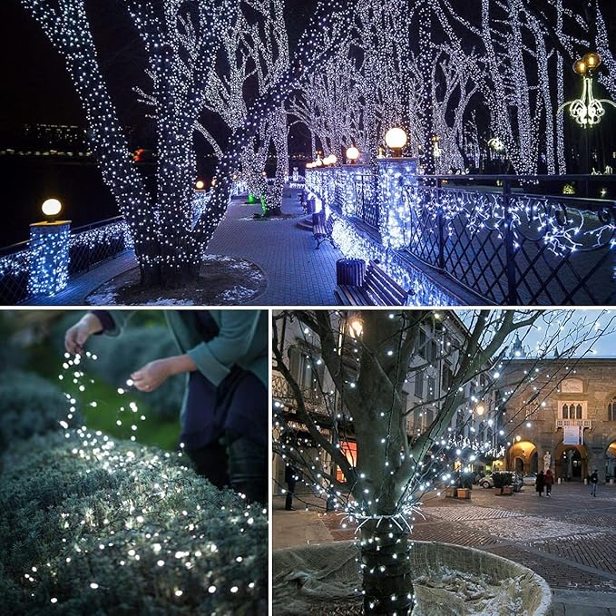YEGUO 165ft 500 LED Christmas Lights Outdoor Waterproof - Image 6