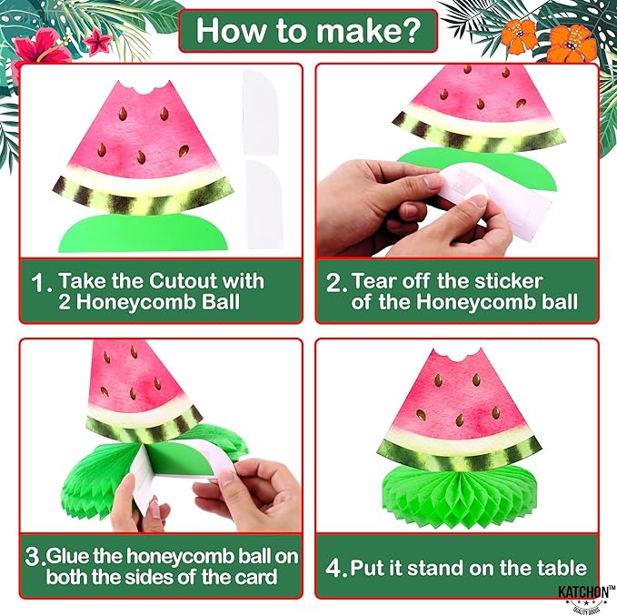 KatchOn, One In A Melon Centerpieces – Pack of 9 | One in a Melon Party - Image 5