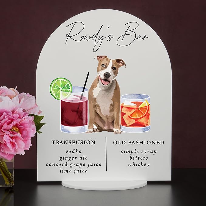 Pet Signature Drink Wedding Signs - Image 2