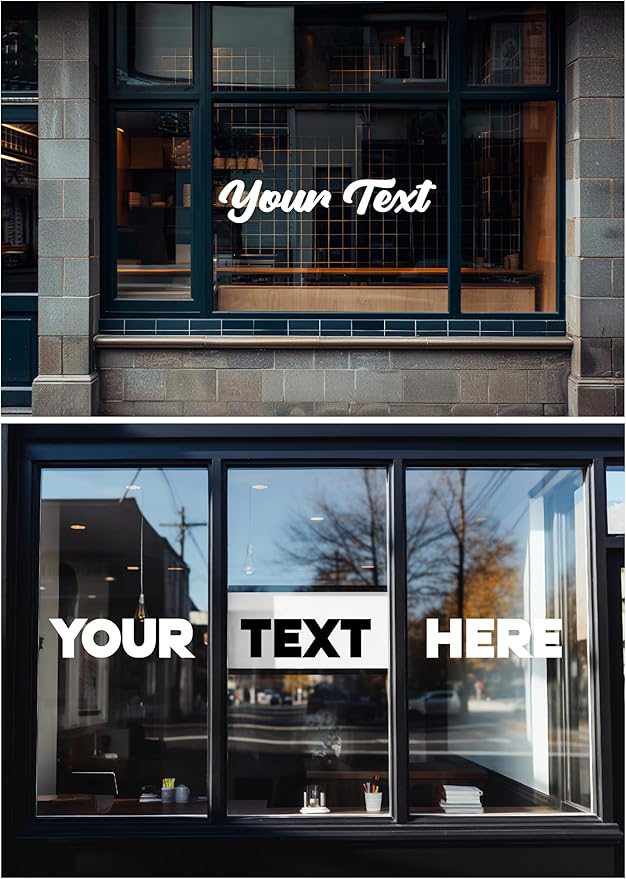 Custom Vinyl Sign Lettering by ANewDecals
