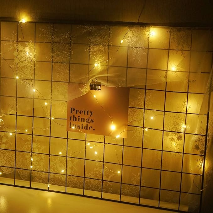 15 Pack Fairy Lights Battery Operated, 6.6ft 20 LED Mason Jar Lights Silver - Image 6