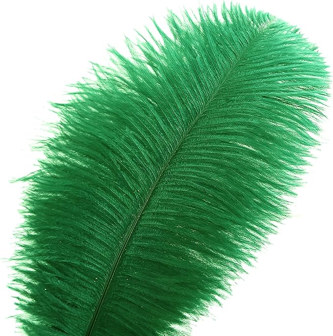 Ballinger Craft Green Ostrich Feathers - Image 2