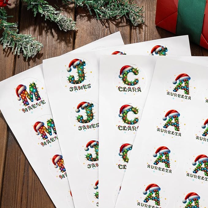 Personalized Christmas Stickers - Image 4