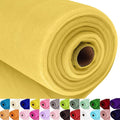 Gold Tulle Fabric Roll Spool Bolt Large Tulle Wedding Party Decoration by AblemeDeco