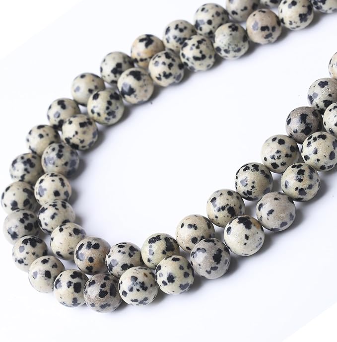 Quail Egg Stone Beads Gemstone Round Crystal Energy Jade Beads Stone Beads - Image 3