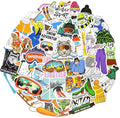 QTL Ski Stickers for Kids Skiing Stickers for Snowboard Helmet Adults Teens by QTL