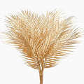 29” Large Gold Palm Leaves Palm Fronds Tropical Leaves Areca Palm Branches by DILATATA