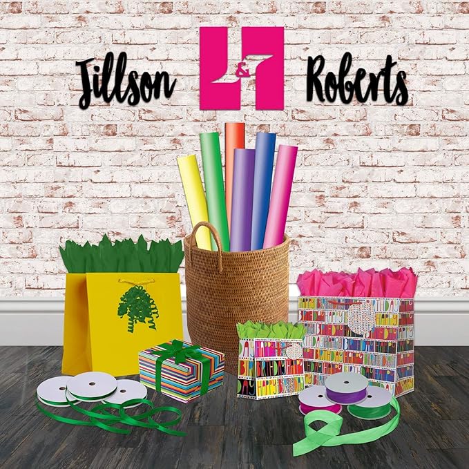 Jillson Roberts 6 Roll-Count All-Occasion Solid Color Gift Wrap Available in 10 - Image 2