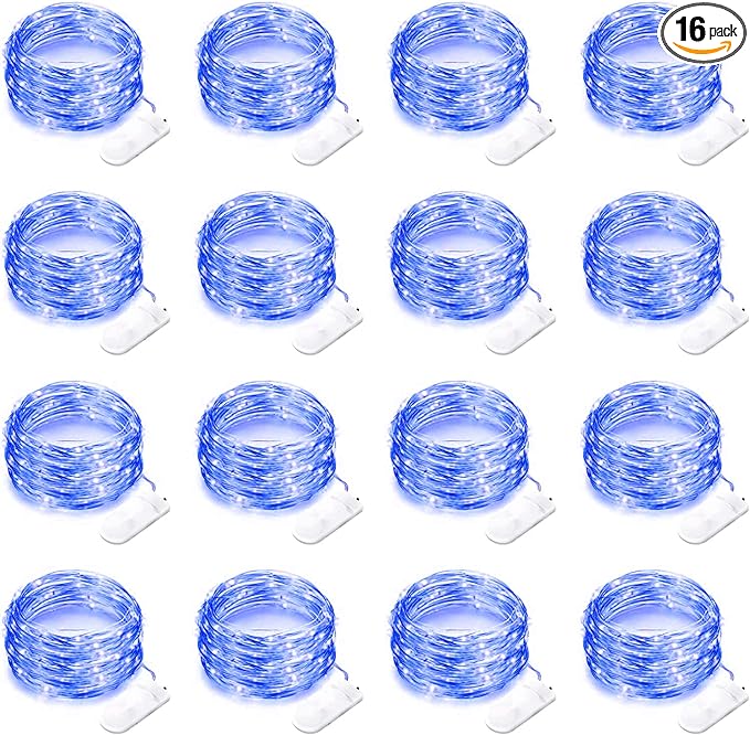 16 Pack Led Fairy Lights Battery Operated String Lights 10 Feet 30 LED by Yiaht