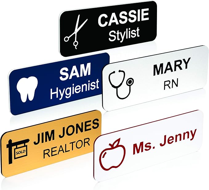 Providence Engraving Custom Name Tag by ProvidenceEngraving