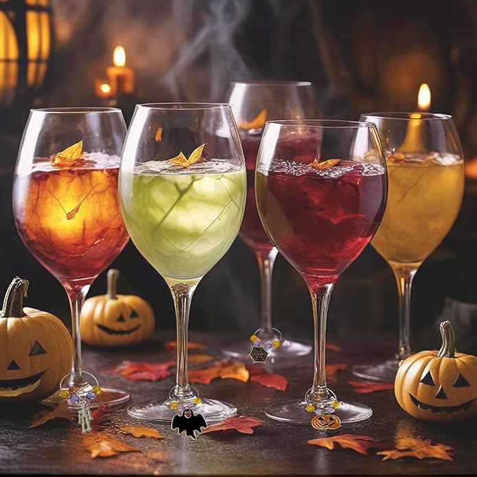 50 Sets Wine Glass Charms, Wine Charms - Image 7