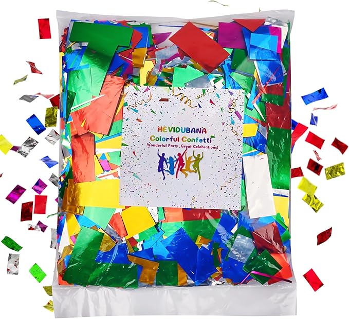 Metallic Glitter Confetti Paper by Unknown