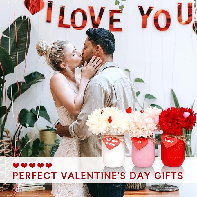 CNVOILA Valentines Table Decor, Cylindrical, Anniversary, Farmhouse Decor - Image 7