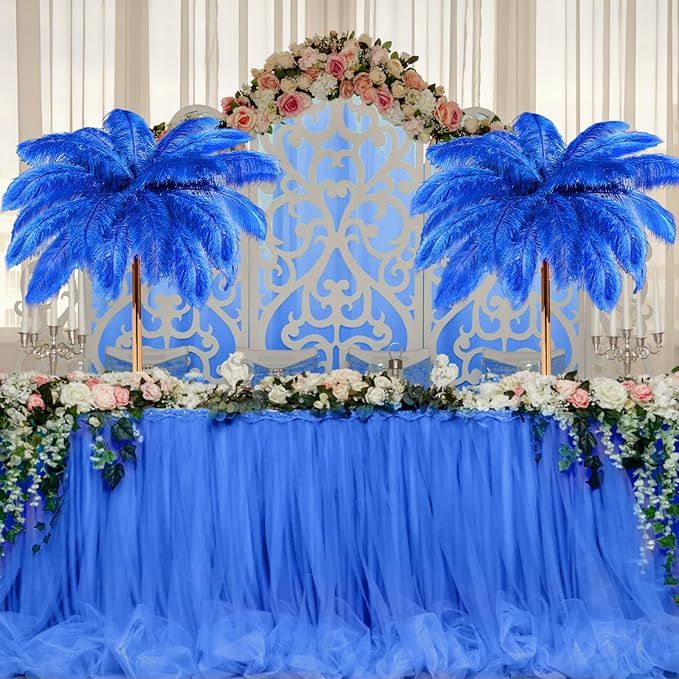 80 Pcs Large Natural Ostrich Feathers Plumes 14-16 Inch Bulk - Image 6
