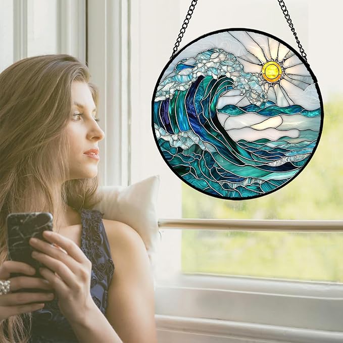 Stained Glass Window Hanging - Image 2