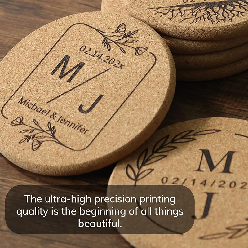 Personalized Cork Coasters - Image 5