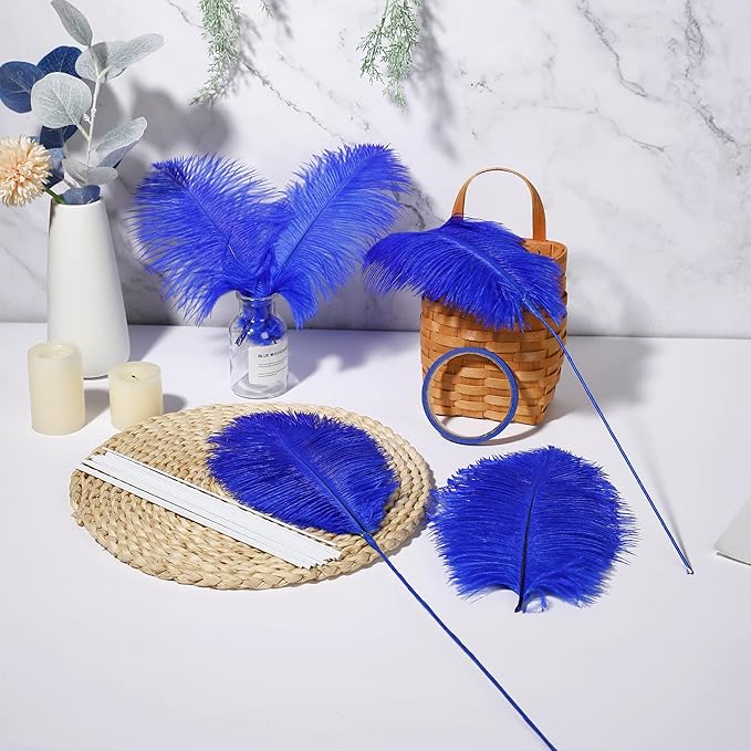 Holmgren Royal Blue Ostrich Feather - Image 5