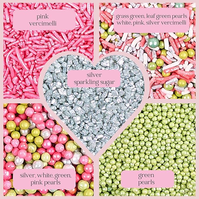 Confect Love Party Sprinkles – Edible Cake Decorating Mix - Image 3