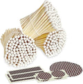 2" Classic White Tip Safety Matches | 300+ Bulk Artisan Matchsticks by ThankfulGreetings