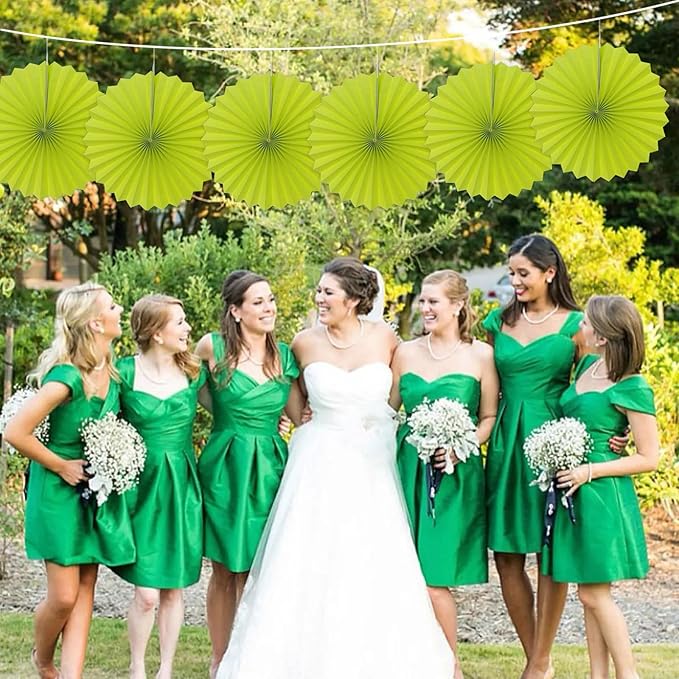Green Graduation Party Decor, Tropical Party Decorations, Emerald Green Party - Image 4