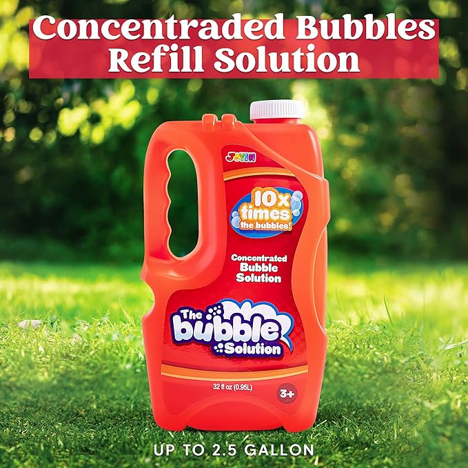 JOYIN 32 oz Bubble Solution Refills, Concentrated Solution - Image 2