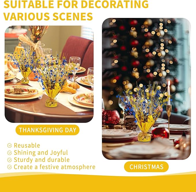 6 Pack Star Table Centerpieces for Party, Birthday Table Decorations for Kids - Image 6