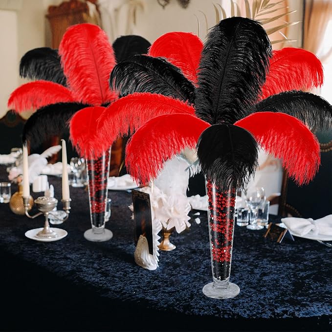 6 Sets Wedding Table Centerpiece Accessories Including 159 Pieces Natural - Image 5