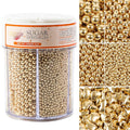 Kasvan Gold Pearl Sugar Sprinkles, 6 Sizes Mix by KASVAN