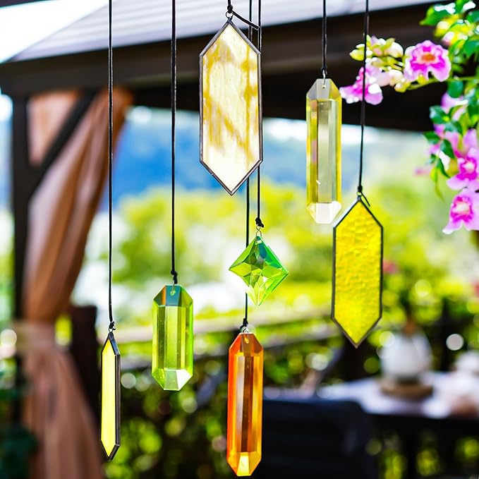 HDCRYSTALGIFTS 7pcs Crystal Sun Catchers - Image 9