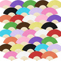Aneco 36 Pieces Handheld Paper Fans Paper Folding Fans by Aneco