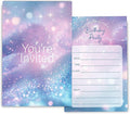 Simple You're Invited Girls Birthday Invitations by Fablus