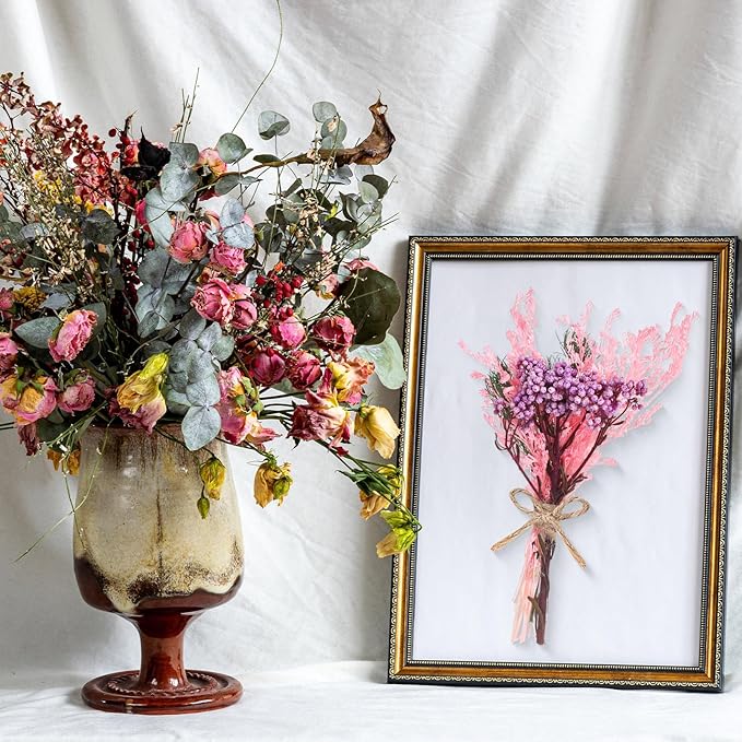 12/24 Pack Dried Flowers for Vase Various Mini Bouquet Dried Small Wildflowers - Image 7