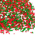 Christmas Sprinkles Bulk for Cake Decorating 7 ounce Holiday Jimmies Red and by cobakey-DessertDecorations
