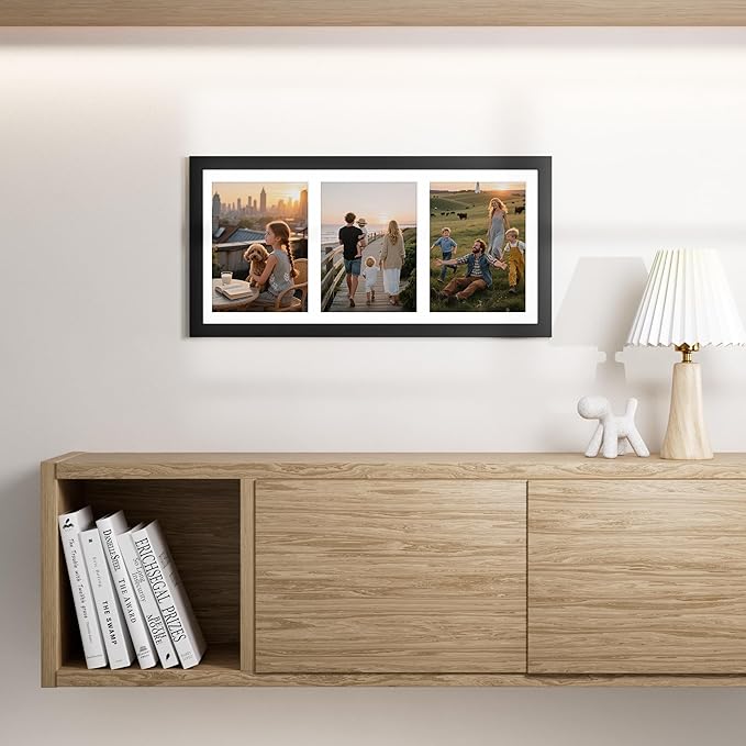 Vittanly 8x16 Collage Picture Frame, Displays 3Pcs 5x7 Pictures - Image 5