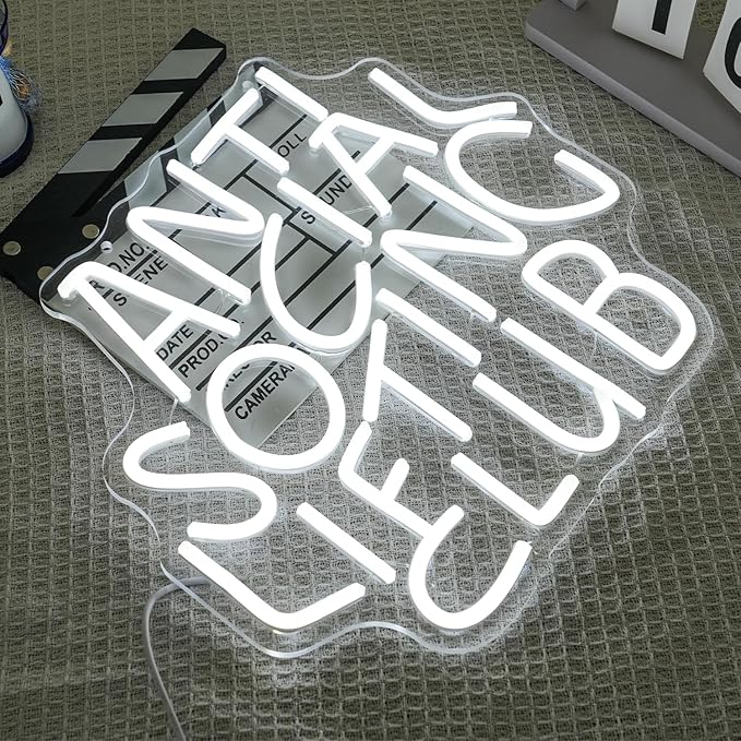 Anti Social Lifting Club Neon Sign - Image 2