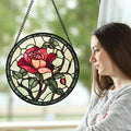 Stained Glass Window Hanging by Follow