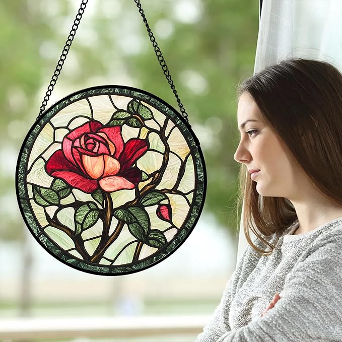 Stained Glass Window Hanging - Image 4