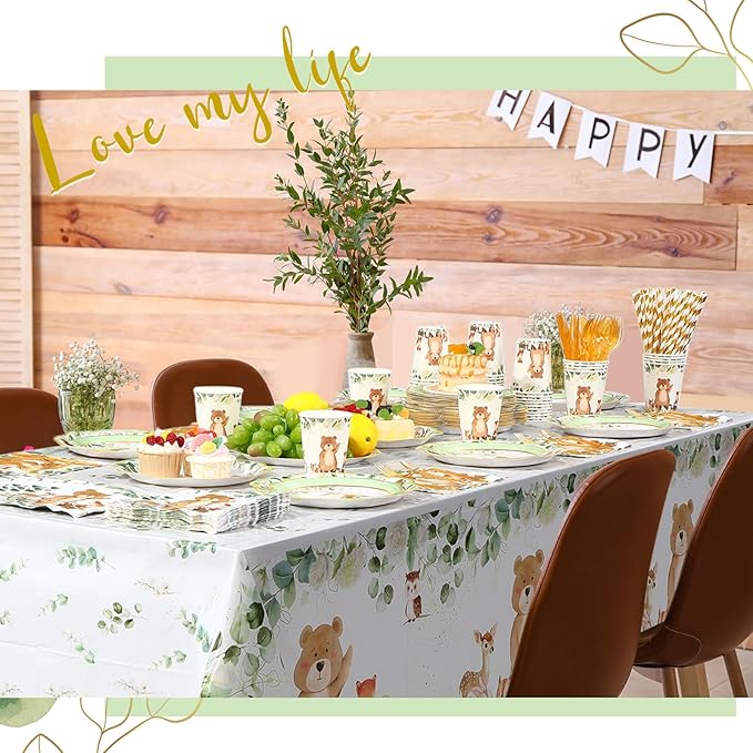 452 Pcs Woodland Party Decoration - Image 4