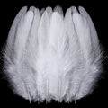 SOGUGOM White Rooster Tail Feathers by SOGUGOM