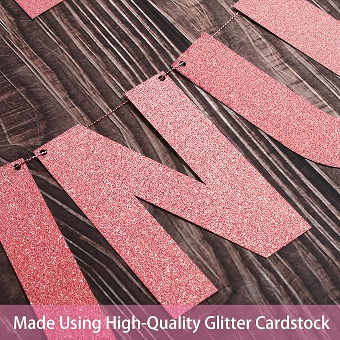 TaoBary 112 Pcs DIY Letter Kit Glitter Customizable Banner Letters Include 107 - Image 4