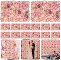 Artificial 3D Flower Wall Panel by RioBeryo